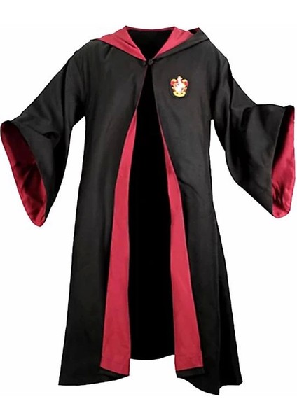 Harry Potter Gryffindor Cübbe Çocuk Boy - Harry Potter Kostümü 5-6 Yaş (5047)