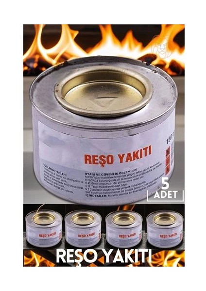 5 Li Yedek Reşo Jel Yakıtı