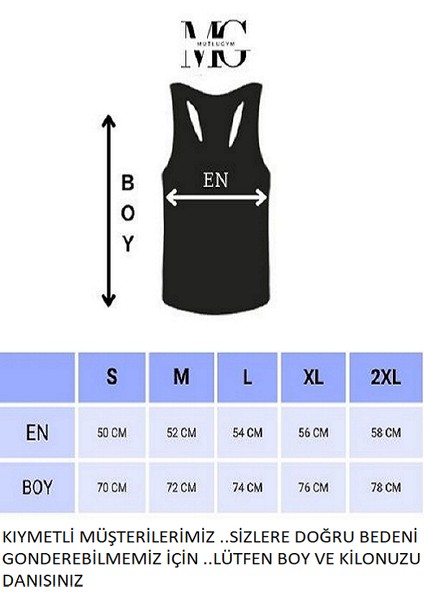 Fitness Gym Tank Top Sporcu Atleti