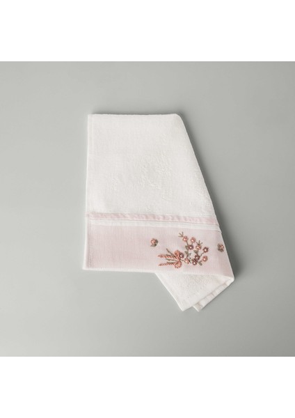 Bella Bambu El Havlusu 30X45 cm Ekru