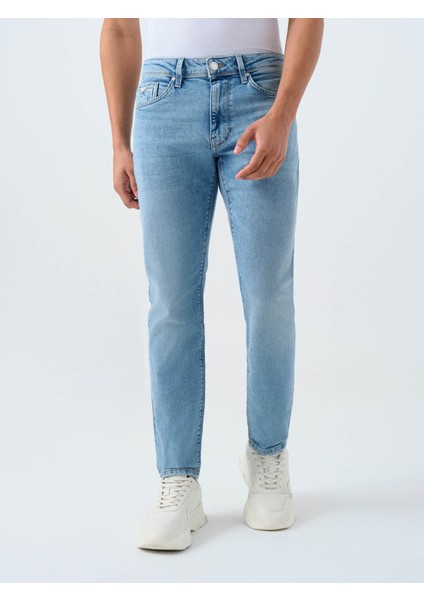 Ricardo Slim Mavi Erkek Jean Pantolon LF2039638 fiyatları
