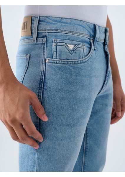 Ricardo Slim Mavi Erkek Jean Pantolon LF2039638 modelleri