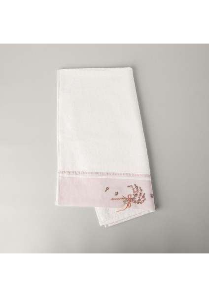 Bella Bambu Yüz Havlusu 50X85 cm Ekru