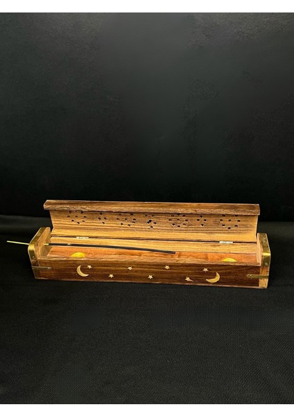 Tütsülük Tabutluk Kutusu Çiçek Detay Ahşap Çubuk Tütsü Kabı Ithal Ceviz Ağacından Buhurdanlık fiyatları