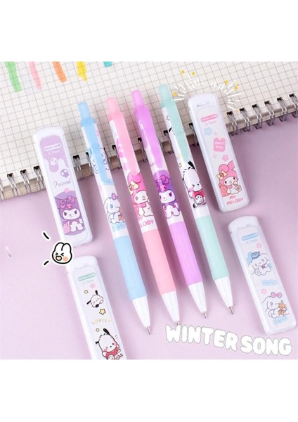 Kuromi Sanrio 0.7 Uçlu Kalem Seti 1 Adet