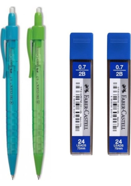 Versatil Tri Click 1363 Mekanik Kalem 0,7 mm 2 Adet