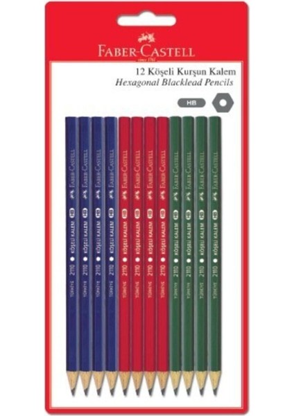 Kurşun Kalem Köşeli 12 Li 5501211000 (1 Paket 12 Adet)
