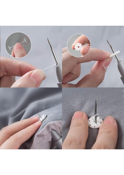 İğneli Yorgan Kılıfı Sabitleme Seti, 6+ parça, 50x70, dayanıklı plastik materyal fiyatları