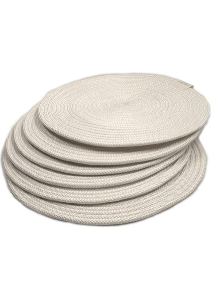Tekli Hasır-Jüt Düz Amerikan Servis Supla 35CM x 35CM