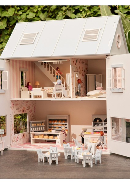 house Of Rome Dollhouse Ahşap Çocuk Oyun Evi1 Adet