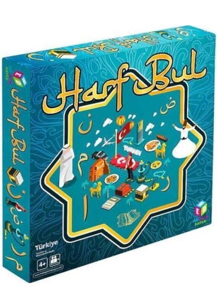 harfi Bul Arapça Harf Öğrenme Oyunu Hobi.hed 2331 Adet