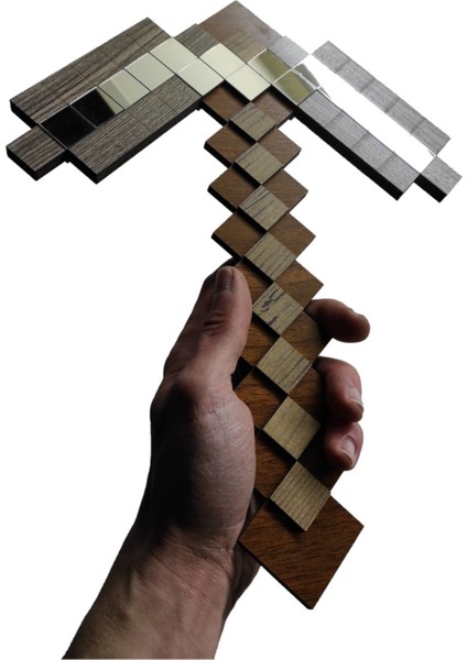 minecraft Demir Kazma Ahşap Oyuncak, Minecraft Oyuncağı1 Adet
