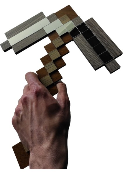 minecraft Demir Kazma Ahşap Oyuncak, Minecraft Oyuncağı1 Adet