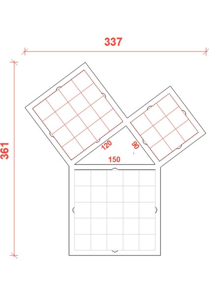 pisagor Teoremi Ispatı Alan Yöntemi Geometri Matematik Eğlenerek Öğreten Zeka Oyunları1 Adet