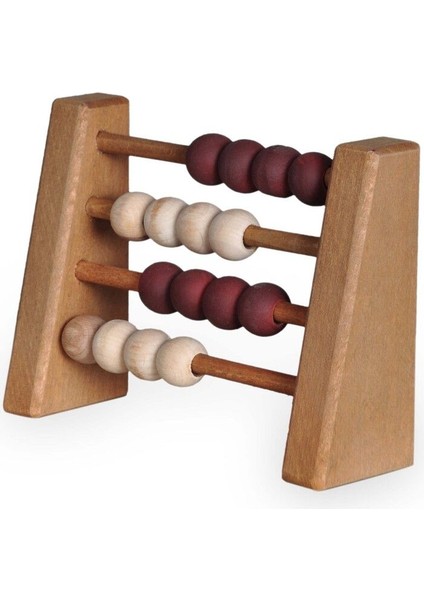 Ahşap Abaküs Oyuncak, Montessori Toys, Çocuk ve Odası Ahşap DEKOR-50171 Adet
