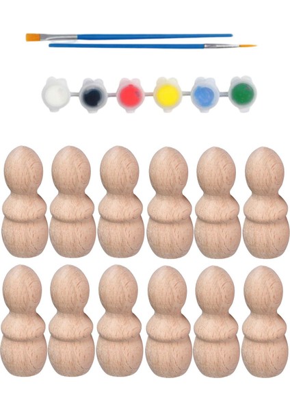 Peg Bebek 12LI Boyama Seti -Boya Fırça DAHIL-5028121 Adet