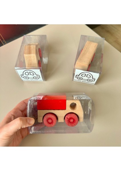 Luxurywooden Ahşap Organik Araba-Otobüs-Kamyon-Erkek Çocuk Oyuncakları-Natural Car1 Adet indirimleri