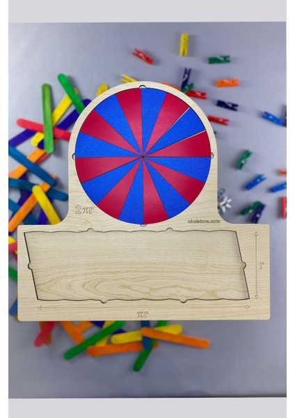 dairenin Alanı ve Alan Formülü Ispatı Geometri Matematik Eğlenerek Öğreten Zeka Oyunları1 Adet