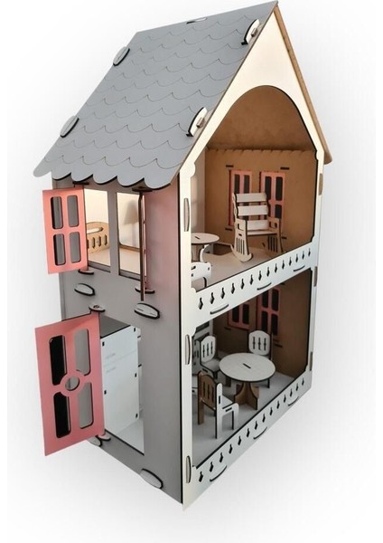 hediyeli Ahşap Oyun Evi1 Adet