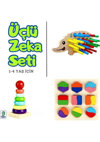 üçlü Zeka Seti1 Adet