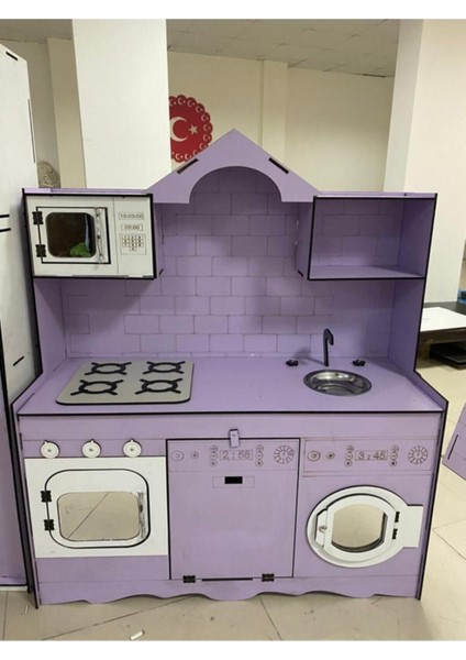 yeni Tasarım Ahşap Mutfak 120X100X401 Adet