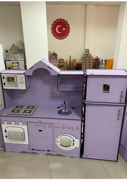 yeni Tasarım Ahşap Mutfak 120X100X401 Adet