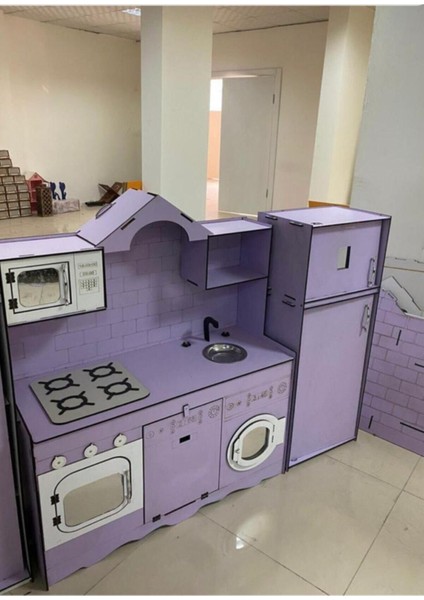 yeni Tasarım Ahşap Mutfak 120X100X401 Adet