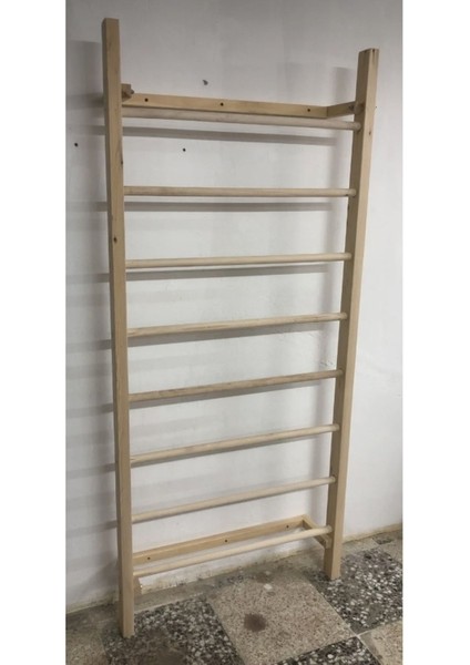 Luxuryeşsiz Wood (54*200) Ahşap Fızık Tedavi Barı Tırmanma Merdiveni Egzersiz Barı Jimlastik1 Adet