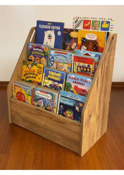 çocuk Kitaplık / Montessori Bookshelf1 Adet modelleri