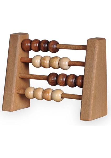 Ahşap Abaküs Oyuncak, Montessori Toys, Çocuk ve Odası Ahşap DEKOR-50411 Adet