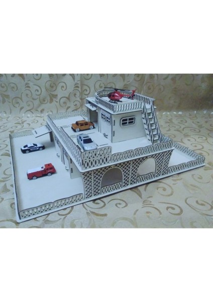 Luxuryahşap 3 Katlı Otopark ve Gaz Istasyonu1 Adet