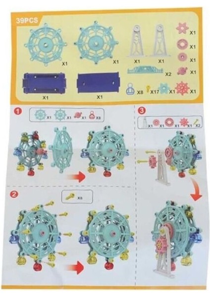 CLZ193 A01120 Mega, Lunapark Eğlencesi- Dönme Dolap1 Adet fırsatları