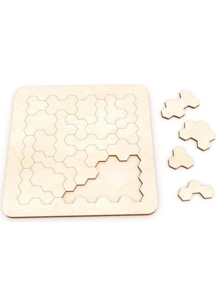 dikkat ve Konsantrasyon Gelişimi Bal Peteği Puzzle1 Adet