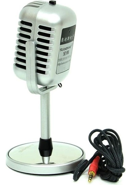 karaoke Mikrofon Silver1 Adet
