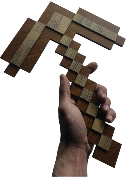 minecraft Tahta Kazma Ahşap Oyuncak, Minecraft Oyuncağı1 Adet