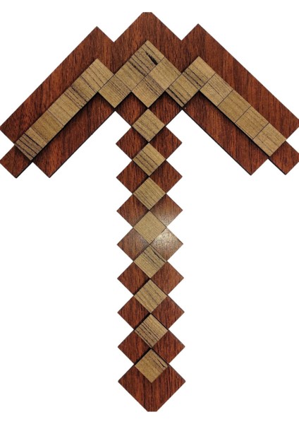 minecraft Tahta Kazma Ahşap Oyuncak, Minecraft Oyuncağı1 Adet