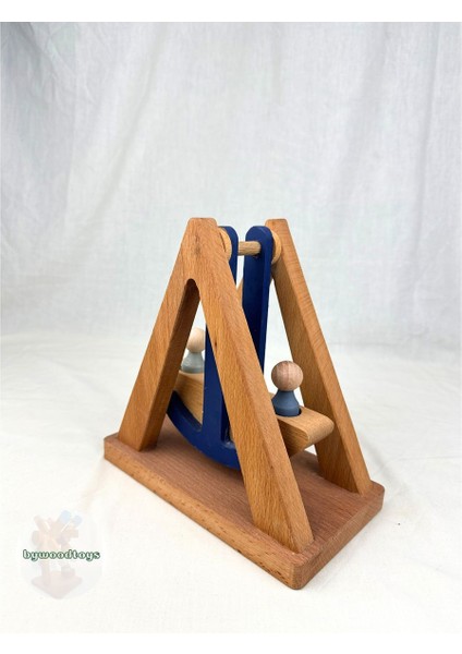 Luxurybywoodtoys Gondol Organik Doğal Ahşap Oyuncak1 Adet modelleri