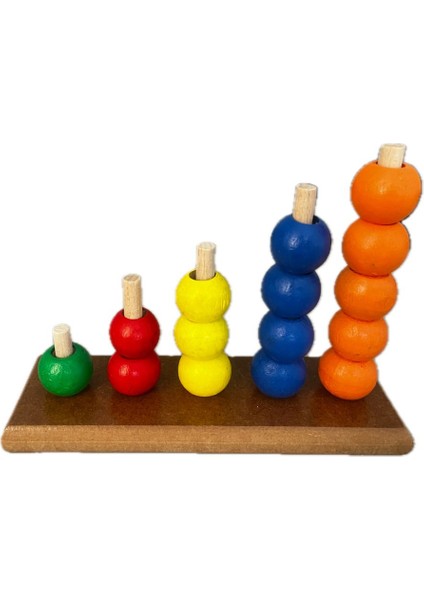 montessori Eğitici Ahşap Kavram Oyuncakları Kombine Okul Öncesi Özel Eğitim Materyalleri Seti 32 Li1 Adet