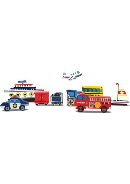 melissa&doug Ahşap Tombul Ypbz - Araçlar1 Adet