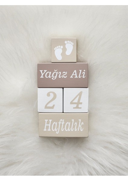 Luxuryısim Anı Küpü-Dekor Oyuncak1 Adet