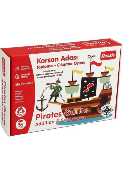 korsan Adası Toplama Çıkarma Oyunu1 Adet
