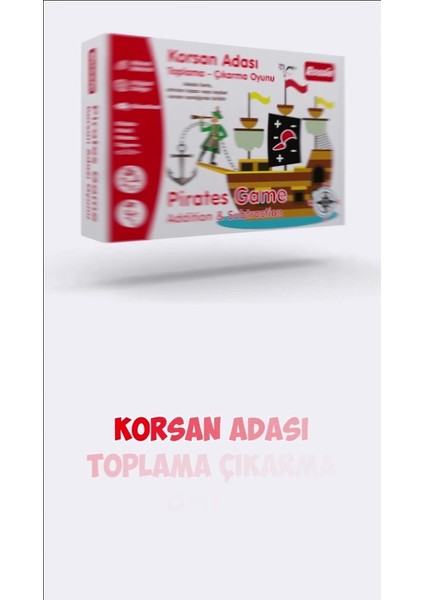 korsan Adası Toplama Çıkarma Oyunu1 Adet