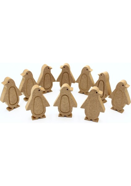 10 Adet 10 Cmlik Penguen Figürü.dik Durabilir.okul Öncesi Eğitim Etkinlik1 Adet
