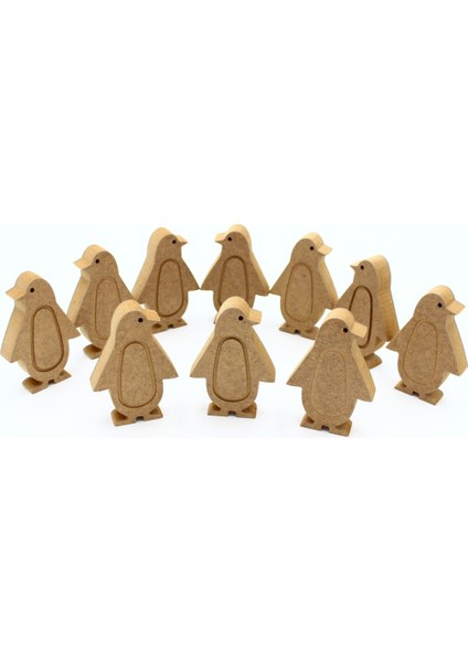 10 Adet 10 Cmlik Penguen Figürü.dik Durabilir.okul Öncesi Eğitim Etkinlik1 Adet