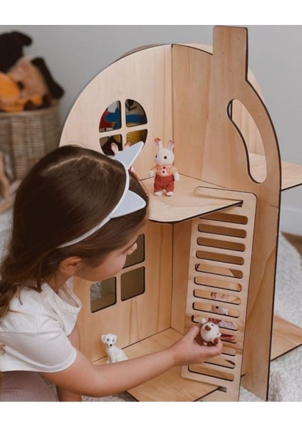 Ahşap Çocuk Oyun Evi 1 Adet