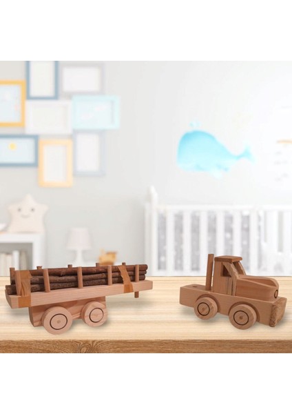Luxuryahşap Oyuncak Odun Taşıyan Tır1 Adet