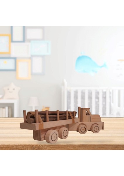 Luxuryahşap Oyuncak Odun Taşıyan Tır1 Adet