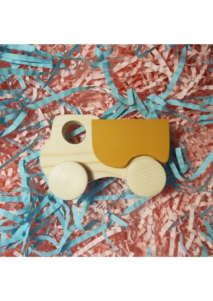 el Yapımı Ahşap Oyuncak Tekerlekli Kamyon Çevre Dostu, Eğitici,doğal Ahşap, Montessori,+3 Yaş1 Adet fiyatları
