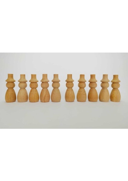 waldorf Eğitici Oyuncak Peg Bebek 10 Lu Set1 Adet