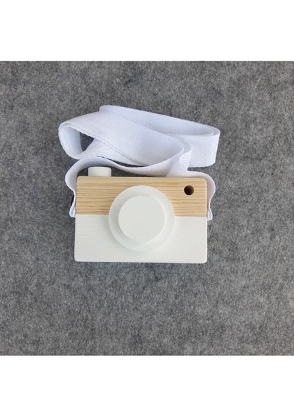 ahşap Fotoğraf Makinesi - Beyaz1 Adet modelleri